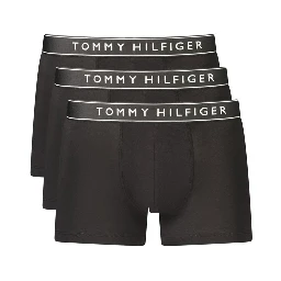 Black Cotton Men's Boxer Shorts