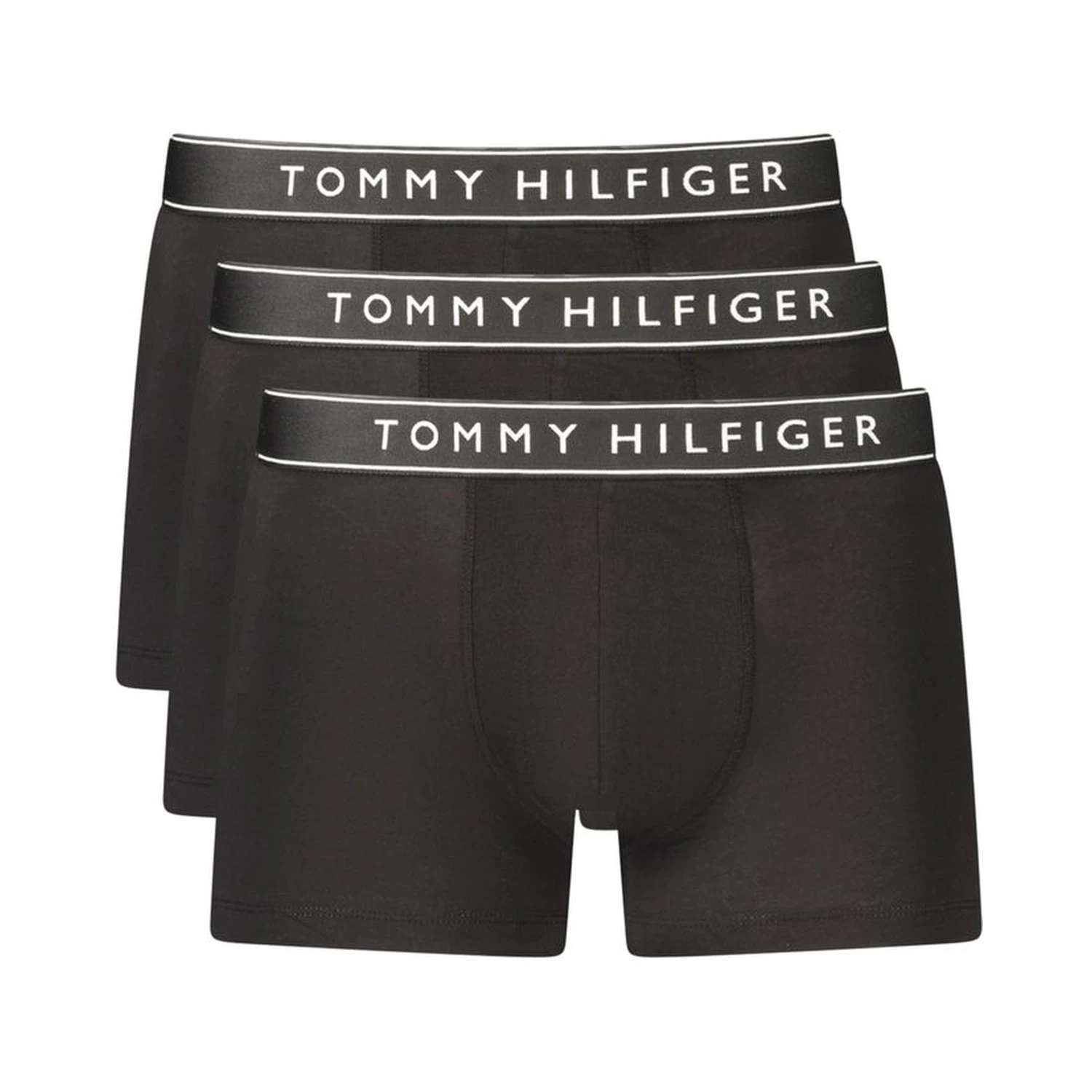 Black Cotton Men's Boxer Shorts
