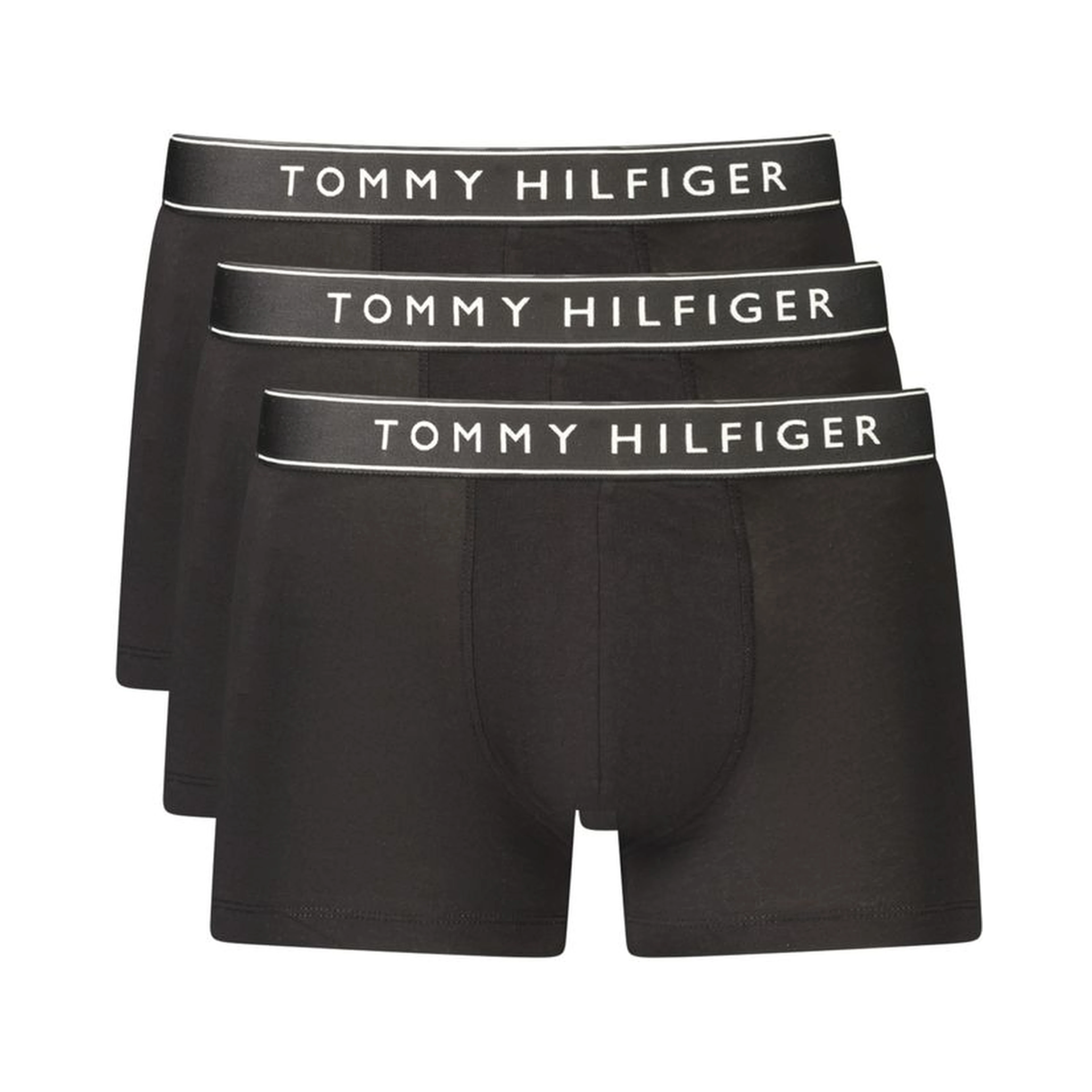 Black Cotton Men's Boxer Shorts