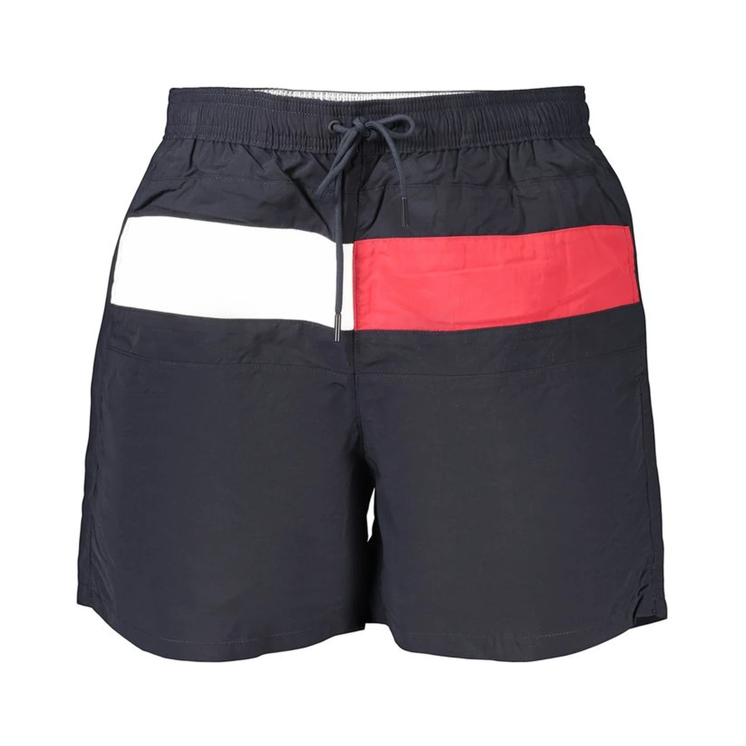 Blue Polyester Men's Swimwear