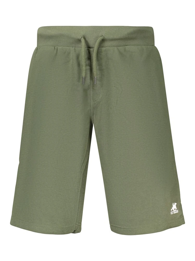 Green Cotton Menswear Pant
