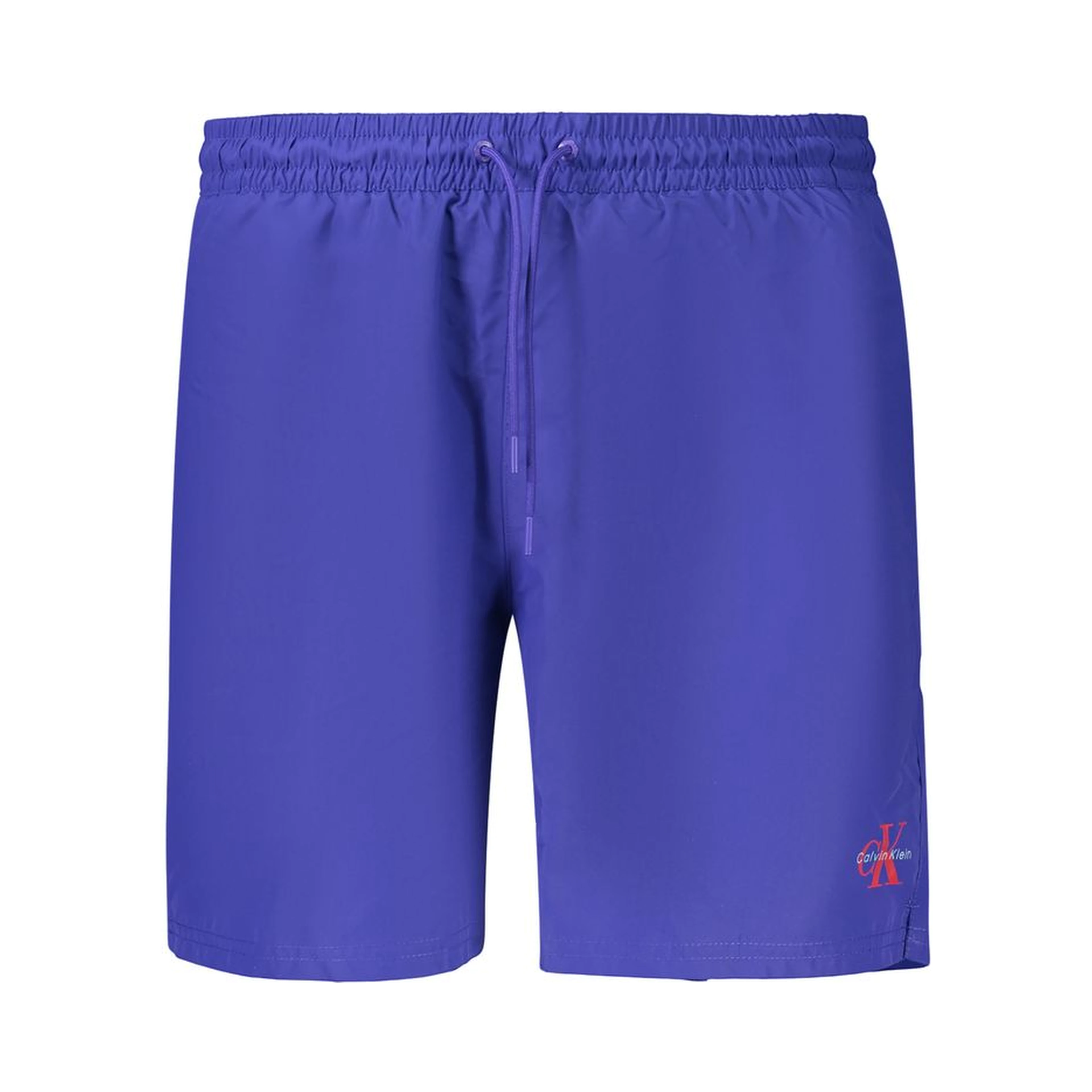 Blue Polyester Men's Swimwear