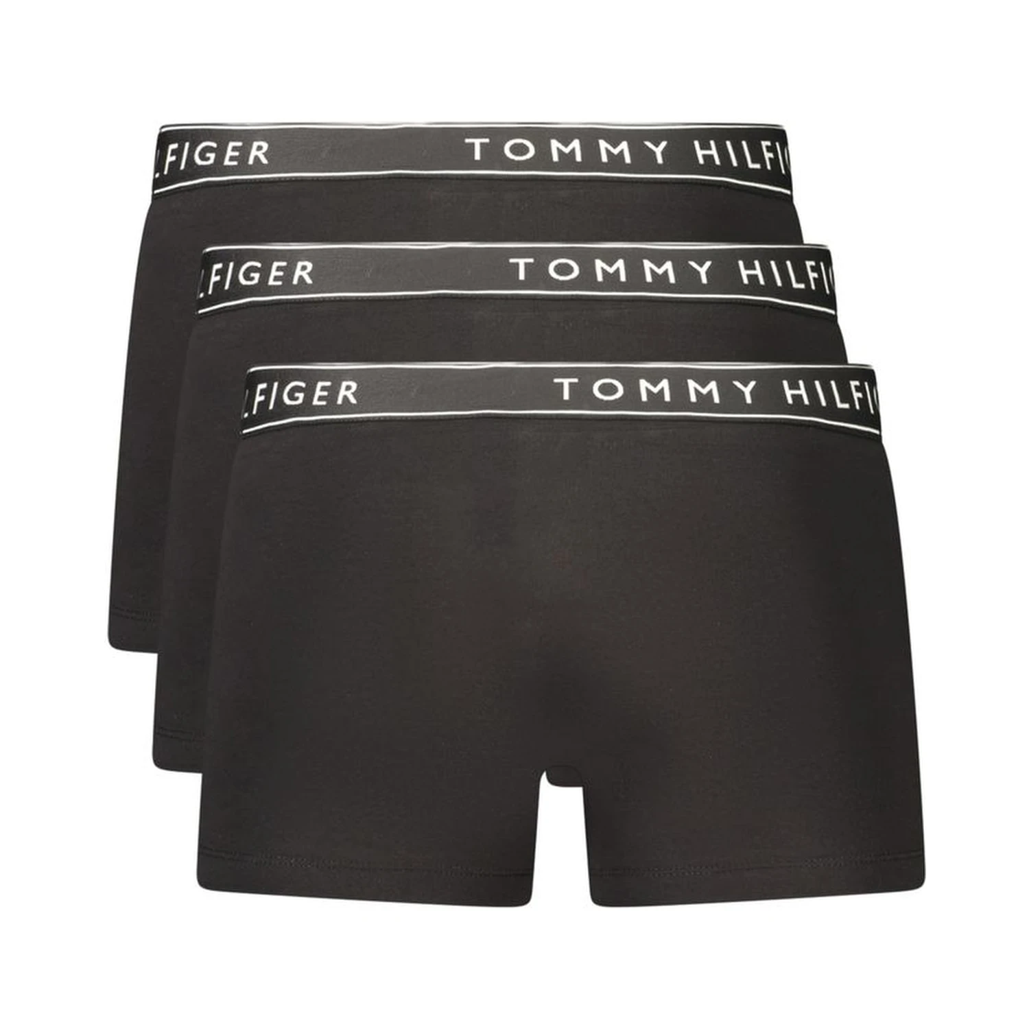 Black Cotton Men's Boxer Shorts