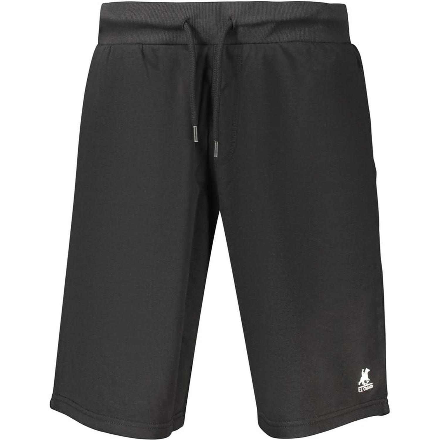 Black Cotton Men's Sweatpants