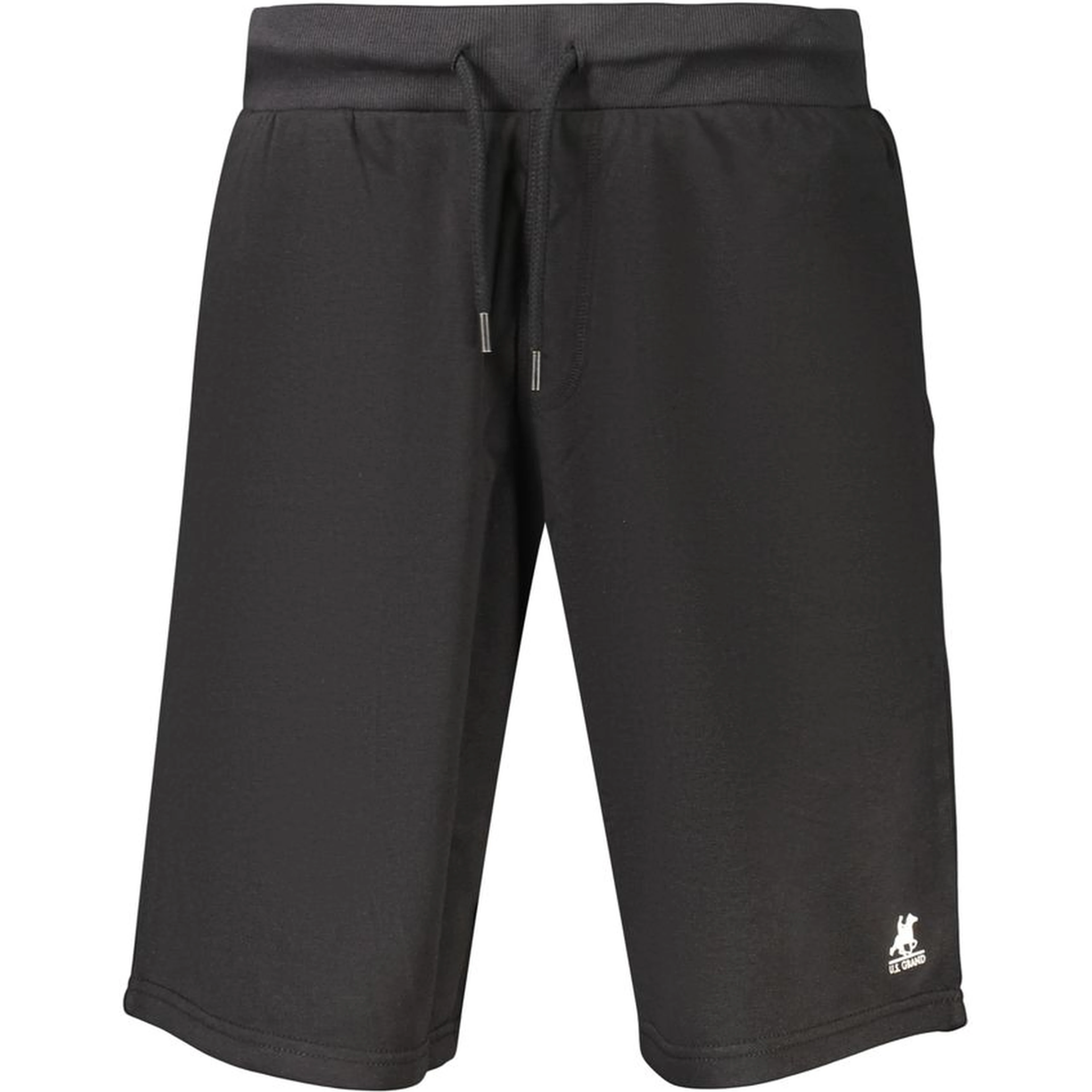 Black Cotton Men's Sweatpants