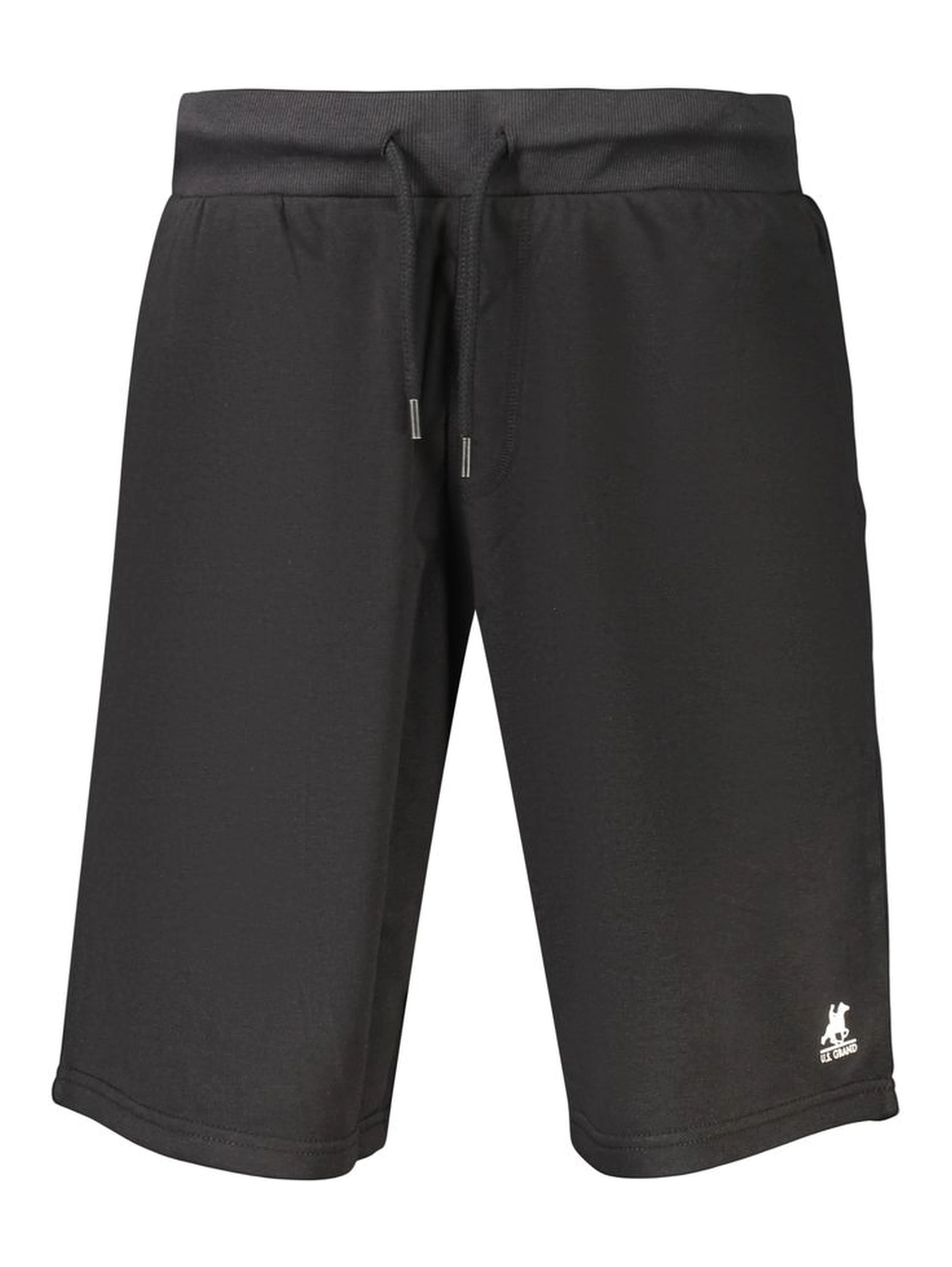Black Cotton Men's Sweatpants