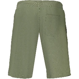 Green Cotton Menswear Pant