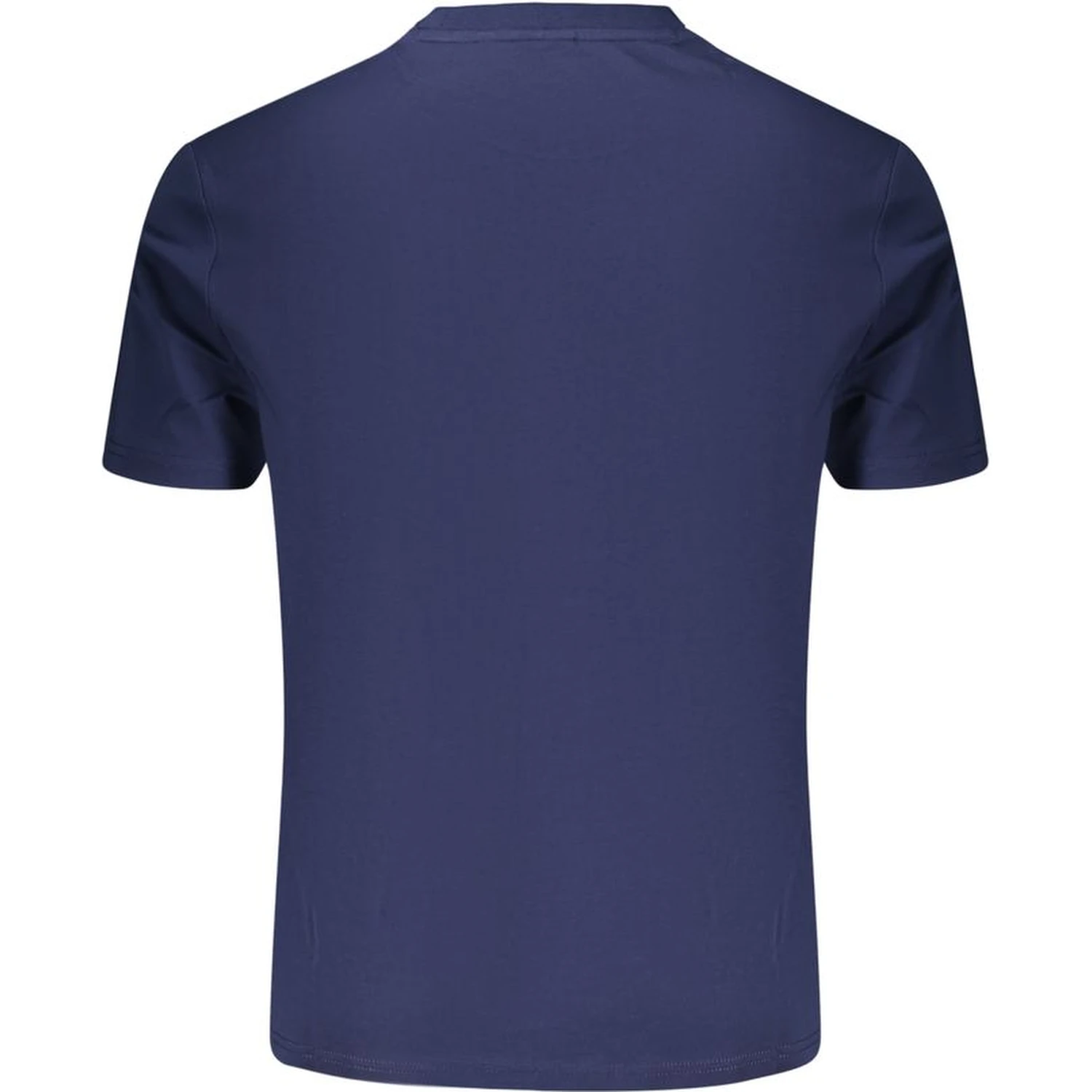 Blue Cotton Men's T-Shirt