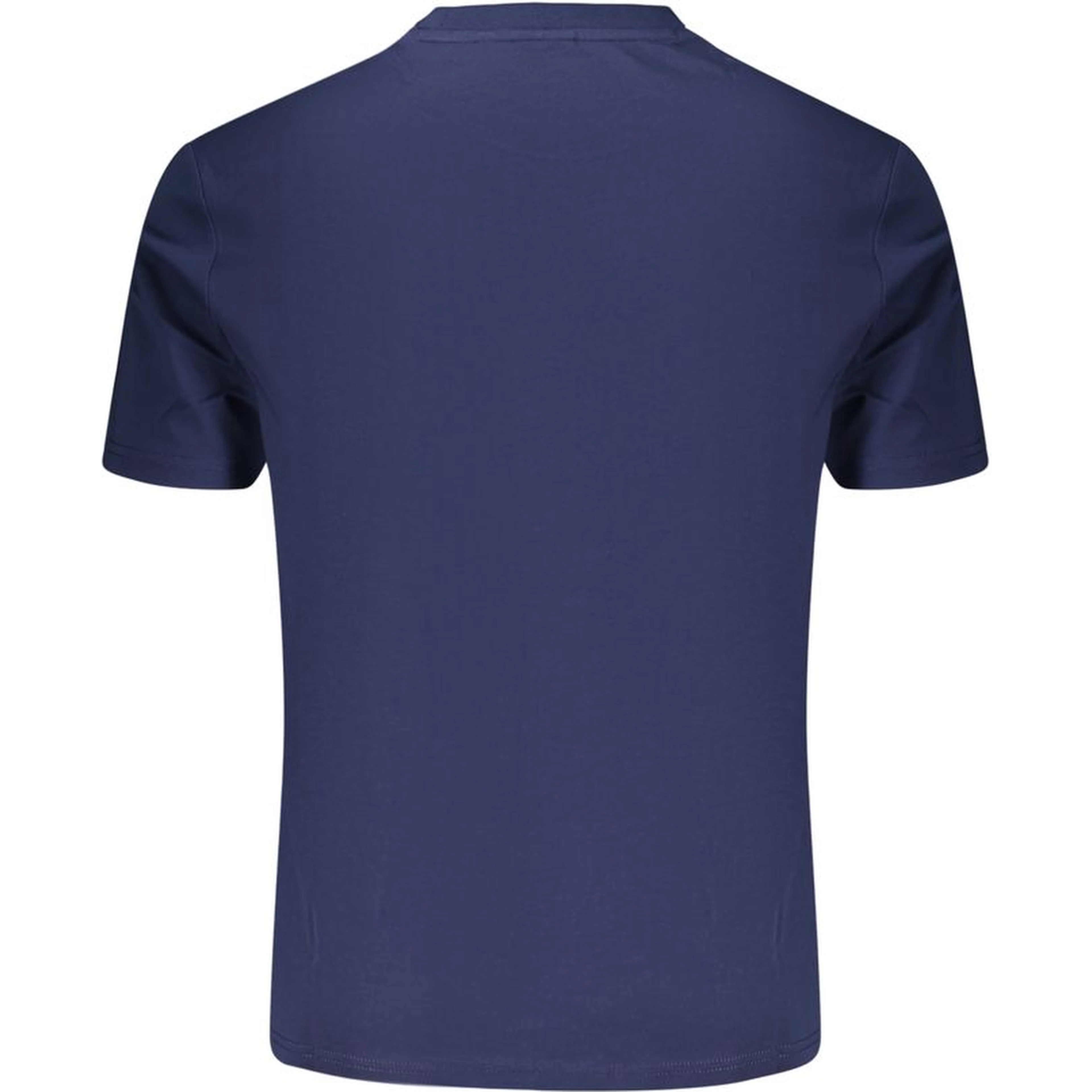 Blue Cotton Men's T-Shirt