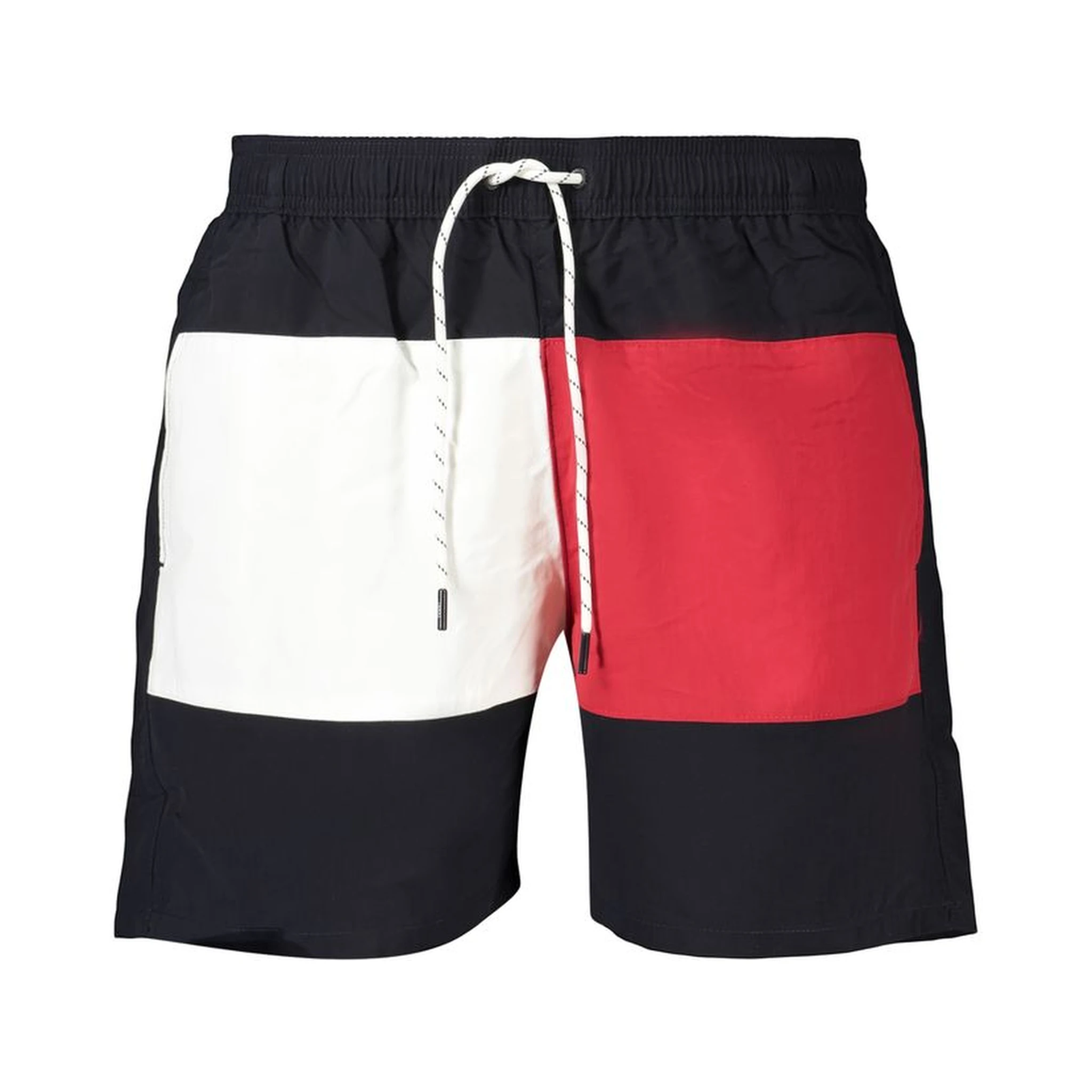 Blue Polyester Swim Shorts