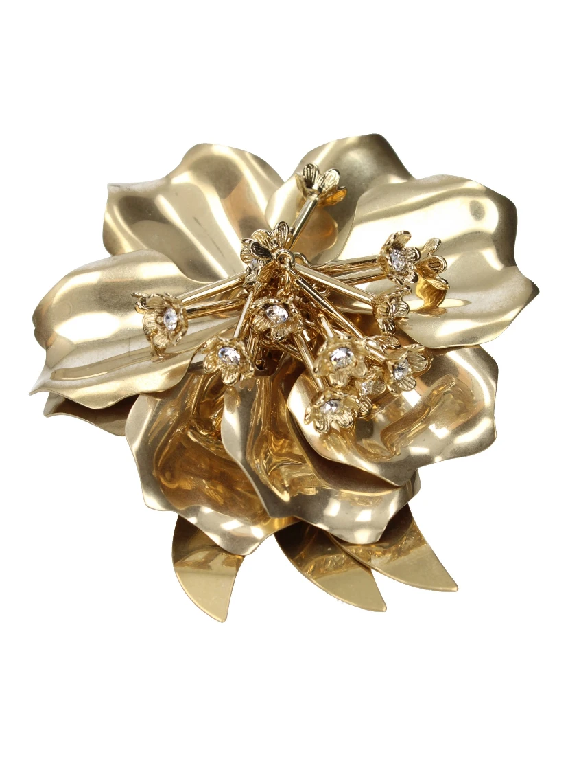 Gold Metal Broch
