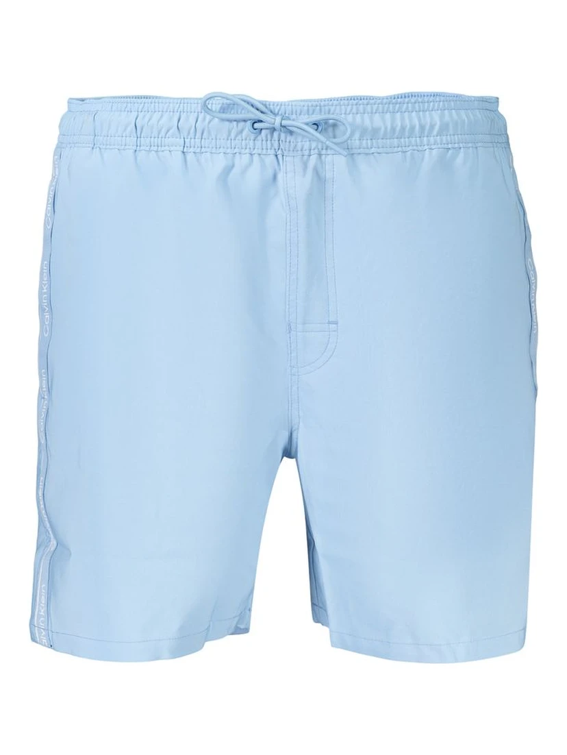 Azzurro Polyester Men's Swim Shorts