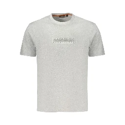 Gray Cotton T-Shirt