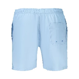 Azzurro Polyester Men's Swim Shorts