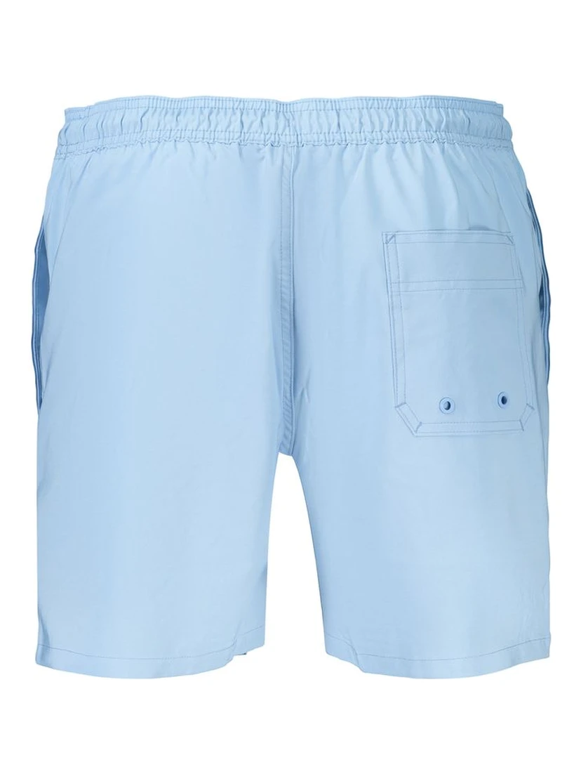 Azzurro Polyester Men's Swim Shorts
