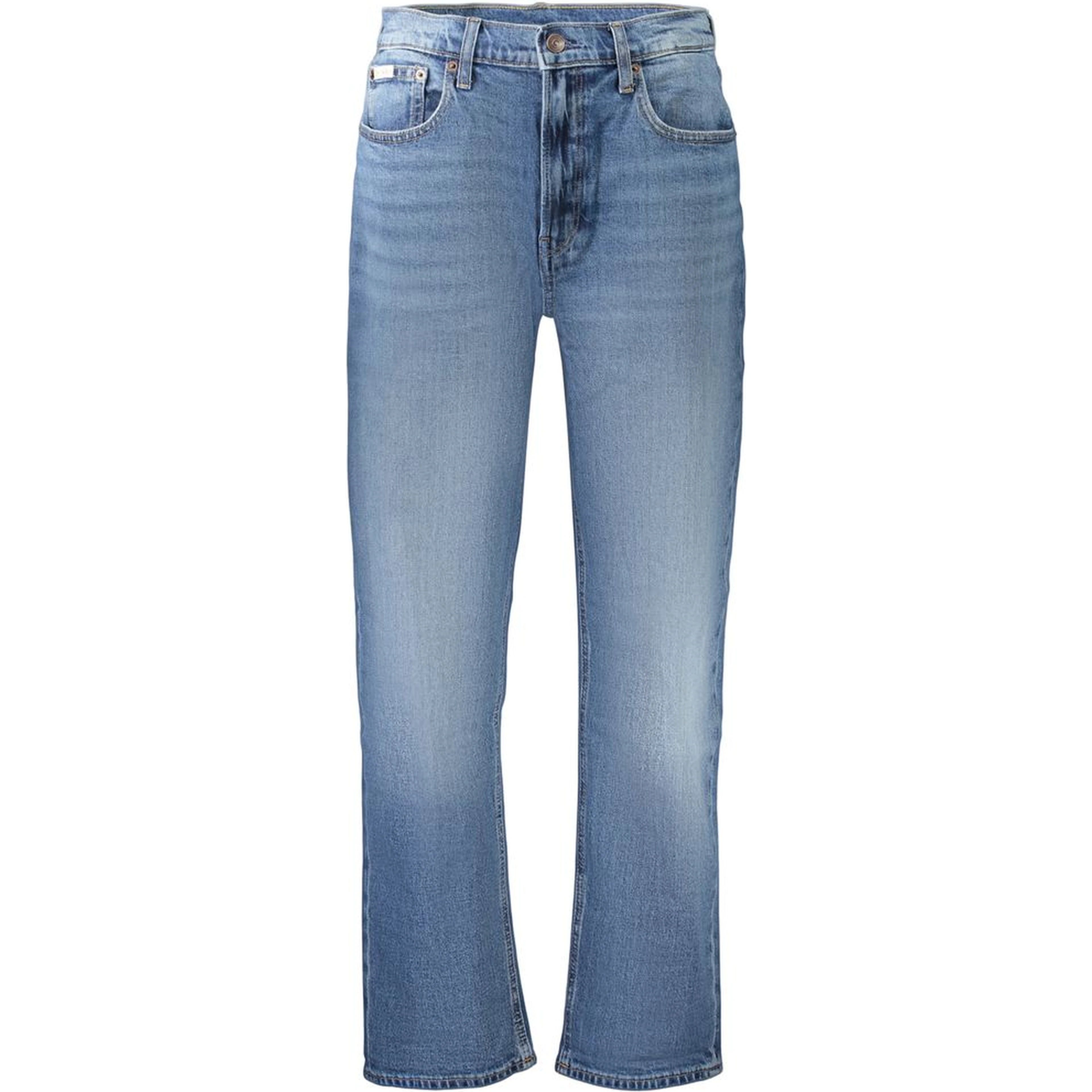 Blue Cotton Women's Jeans