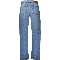 Blue Cotton Women's Jeans