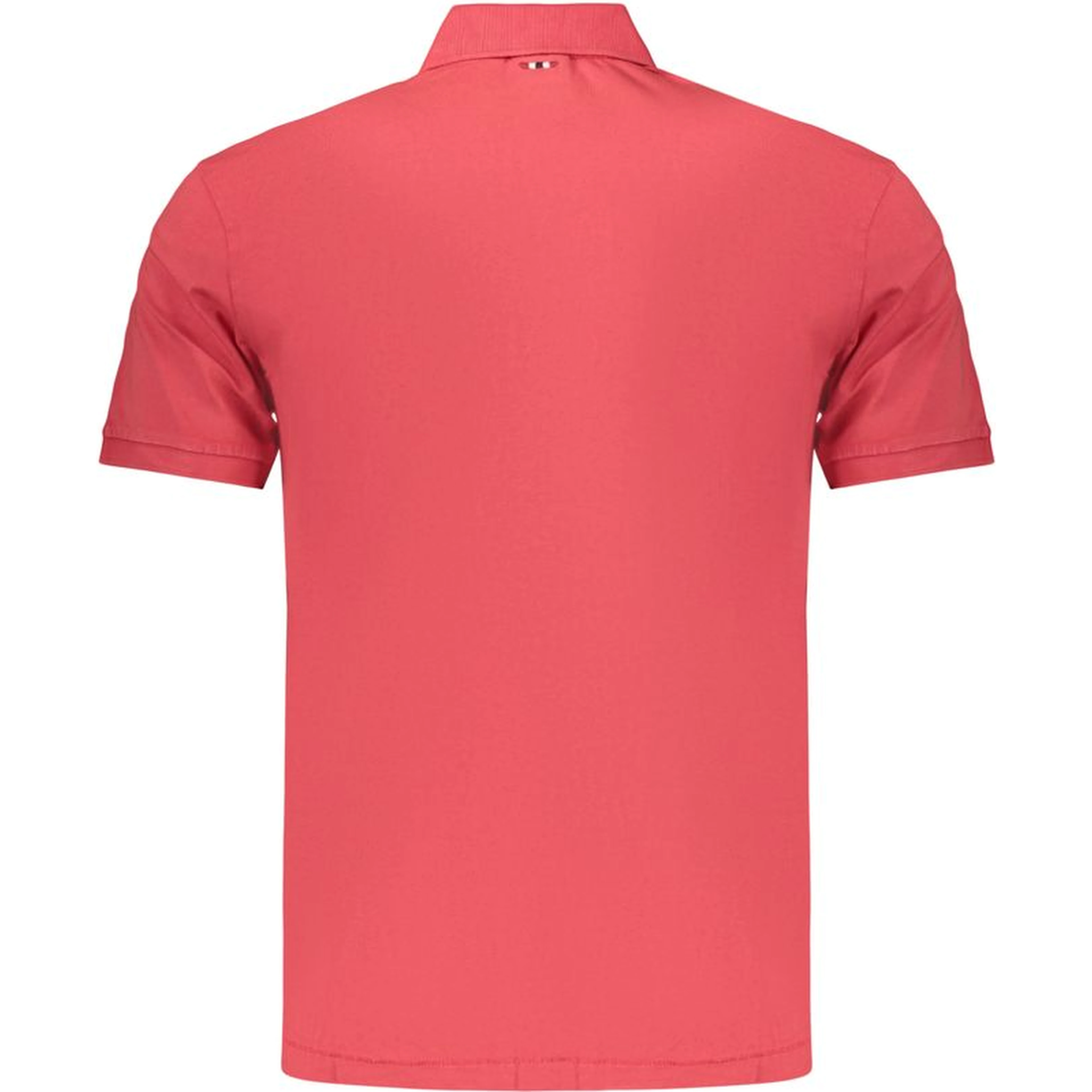 Red Cotton Polo Shirt