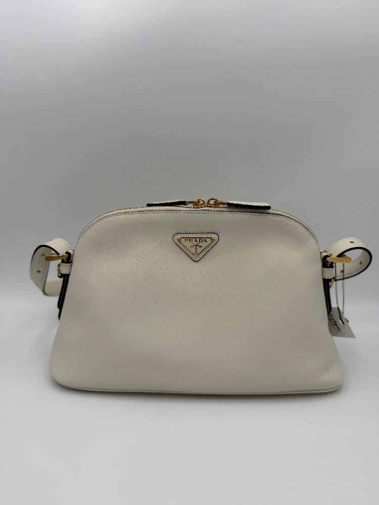 PRADA Bauletto BOWLING in Leather Handbag