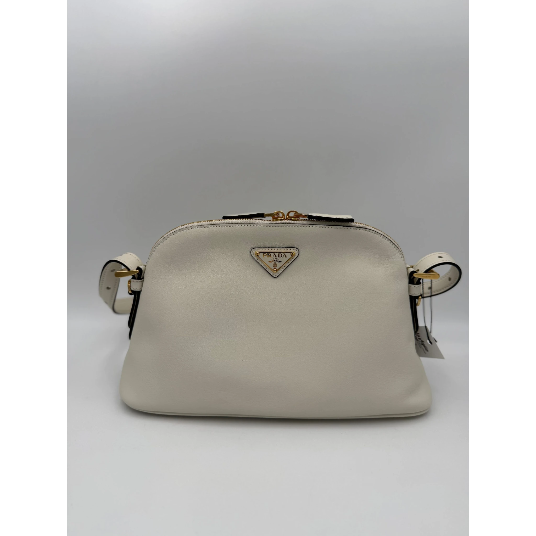 PRADA Bauletto BOWLING in Leather Handbag