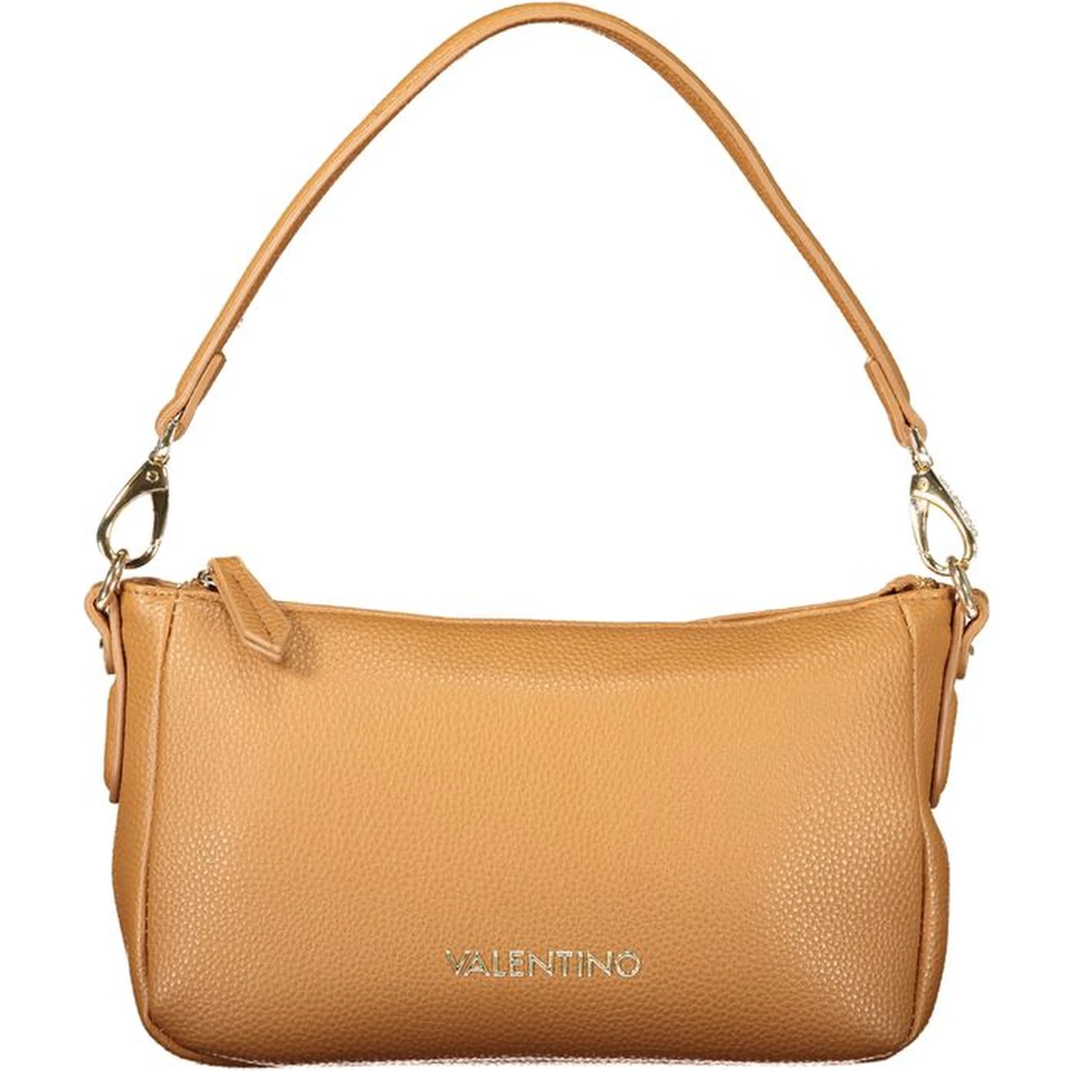 Brown Polyurethane Women's Bag