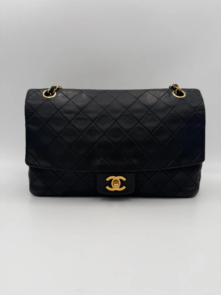 CHANEL Timeless Classic with Removable Pouch Handbag