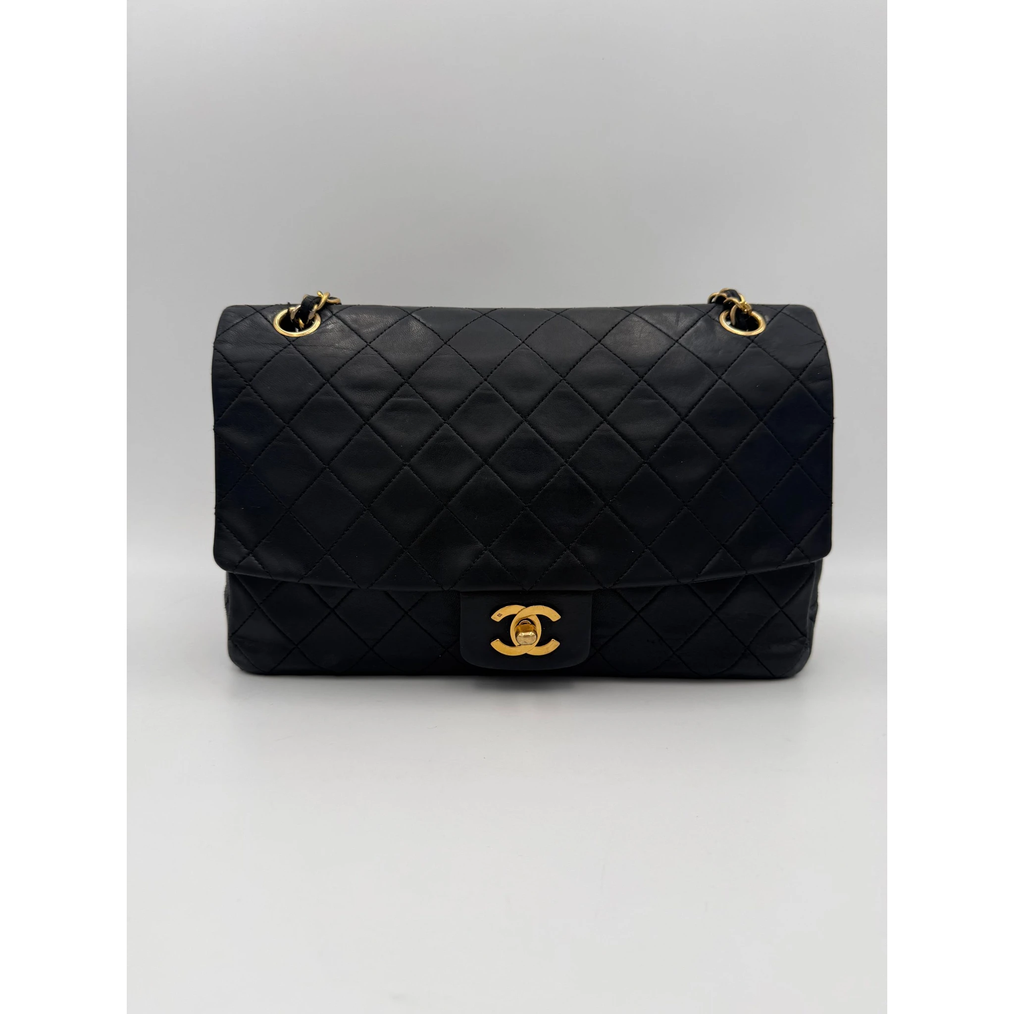 CHANEL Timeless Classic with Removable Pouch Handbag