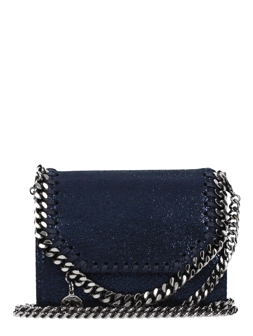 Blue Leather Wallet