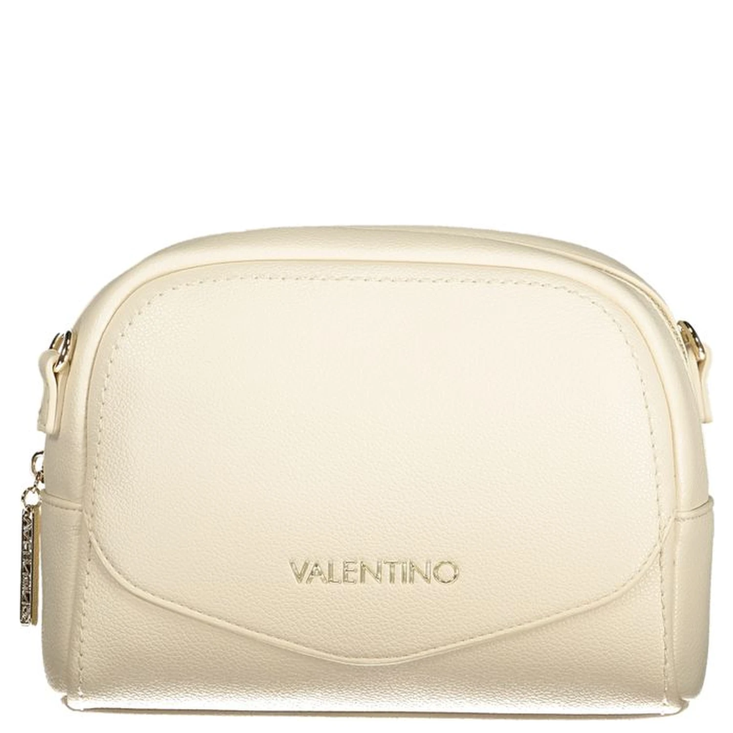 Beige Polyurethane Women's Bag