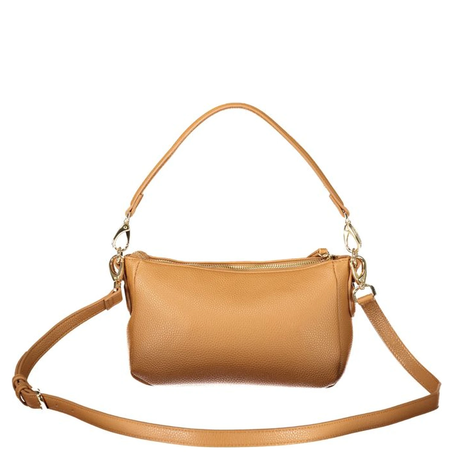Brown Polyurethane Women's Bag