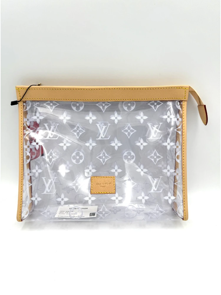 LOUIS VUITTON Monogram Transparent Pochette