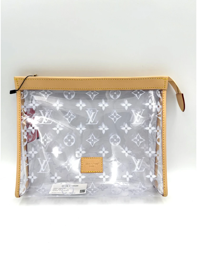 LOUIS VUITTON Monogram Transparent Pochette