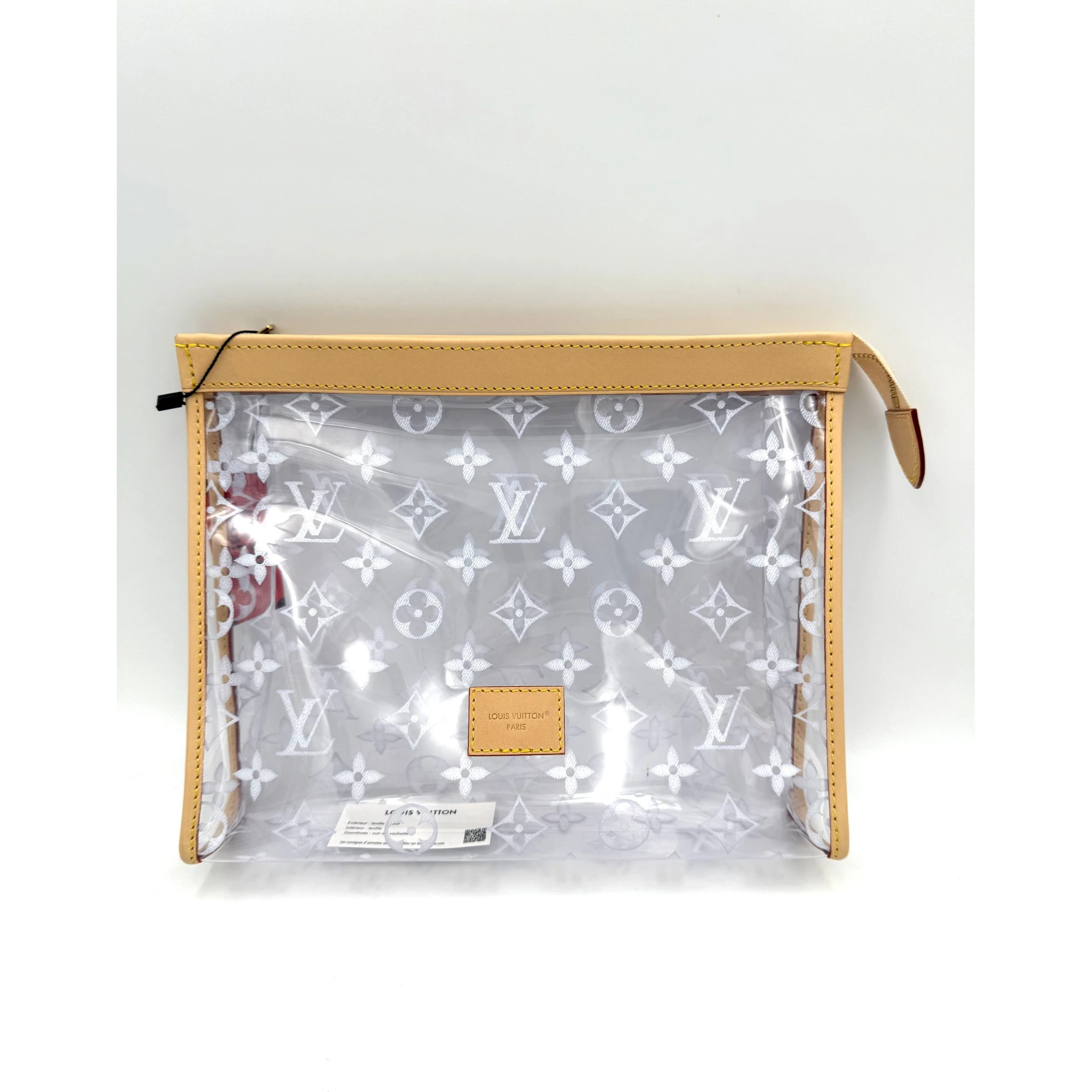 LOUIS VUITTON Monogram Transparent Pochette