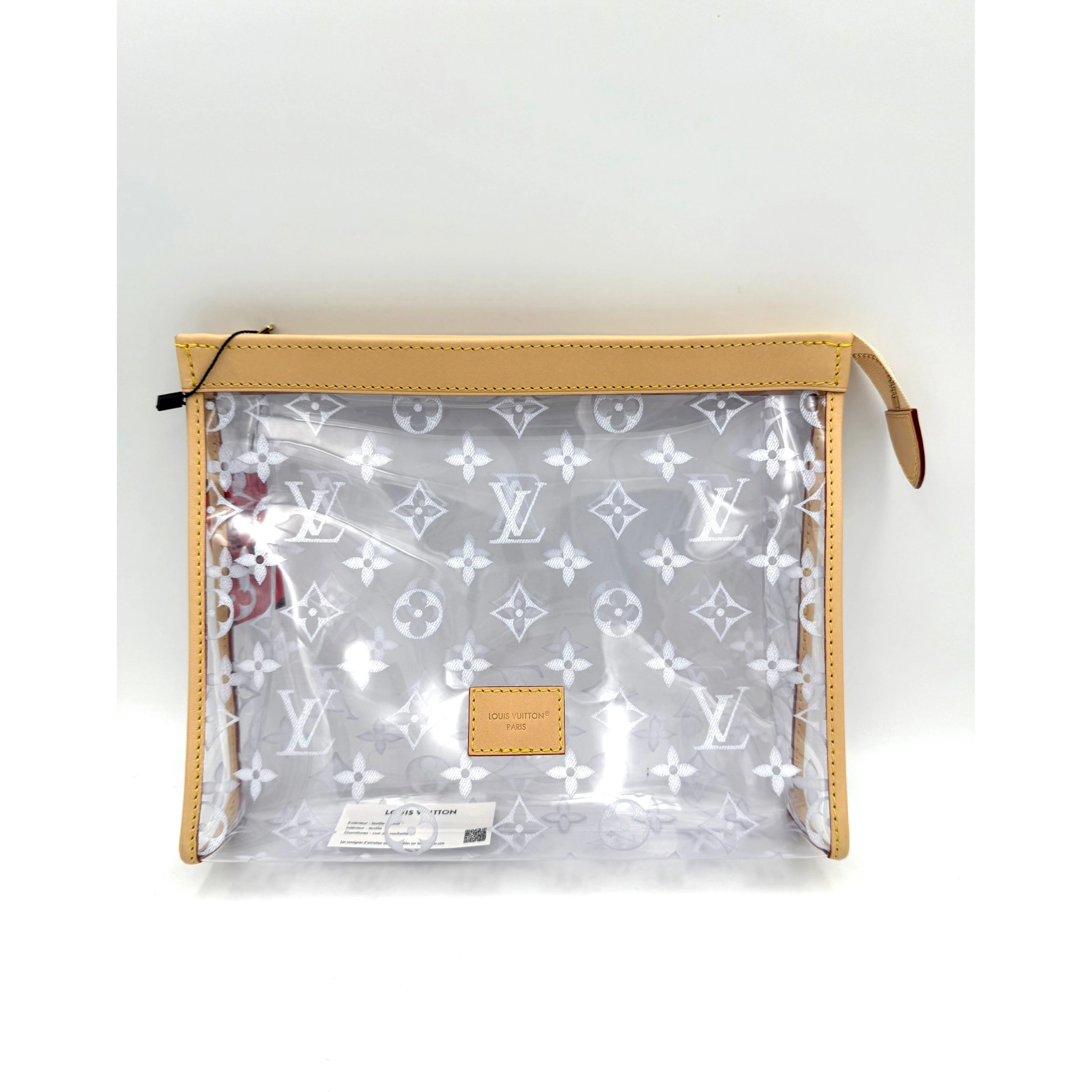 LOUIS VUITTON Monogram Transparent Pochette