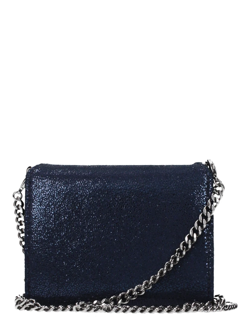 Blue Leather Wallet