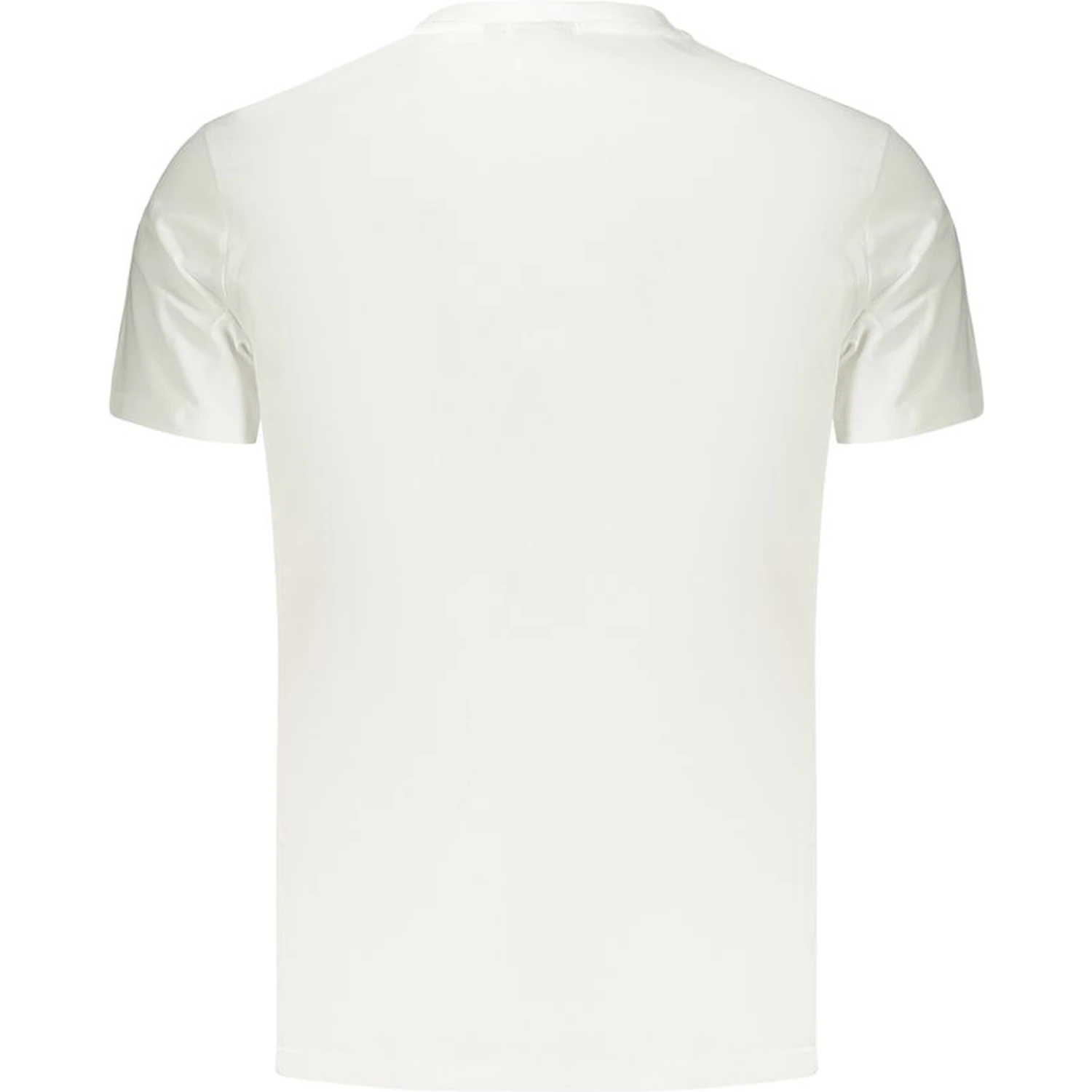 White Cotton Men's T-Shirt