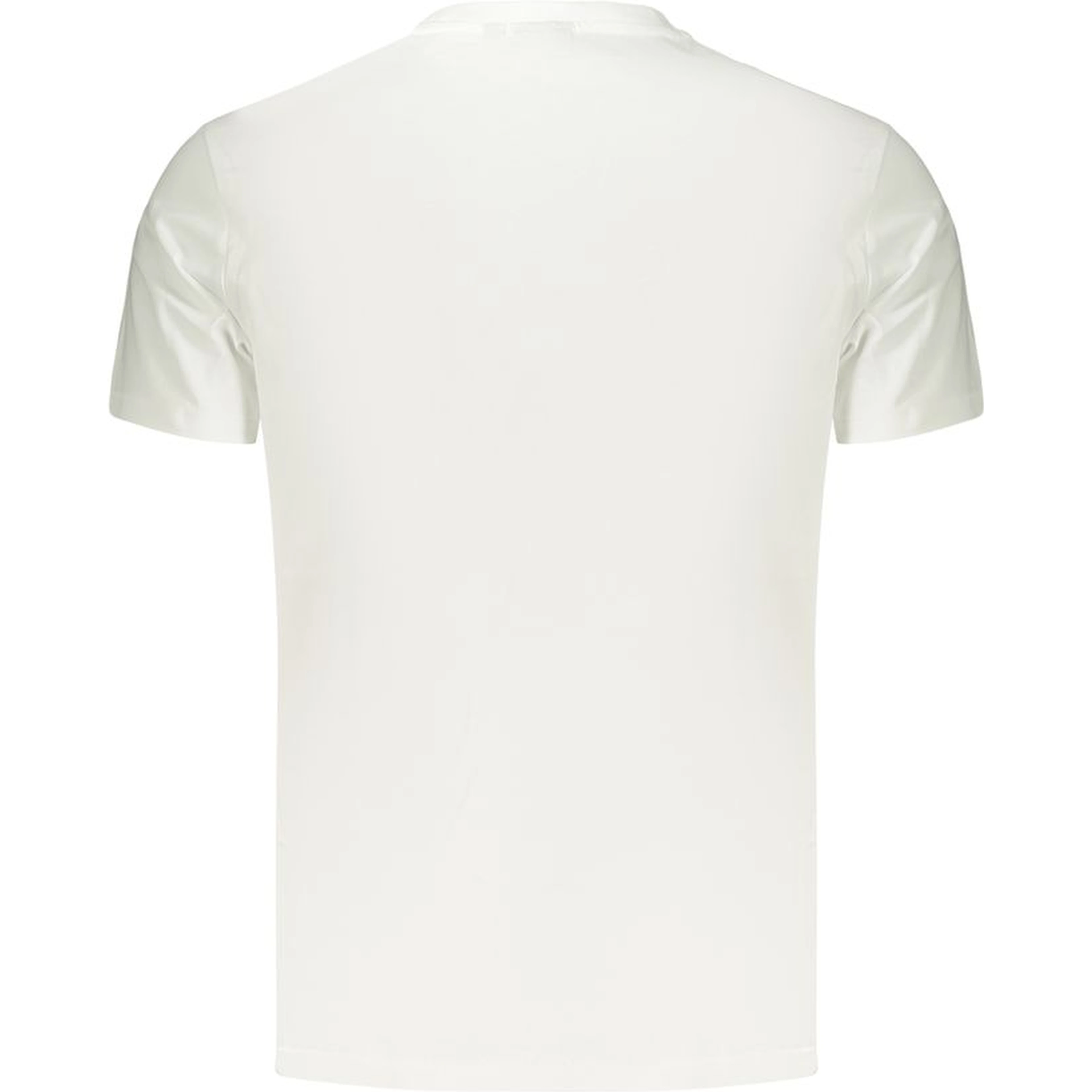 White Cotton Men's T-Shirt