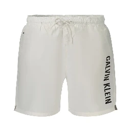 Blue Polyester Shorts
