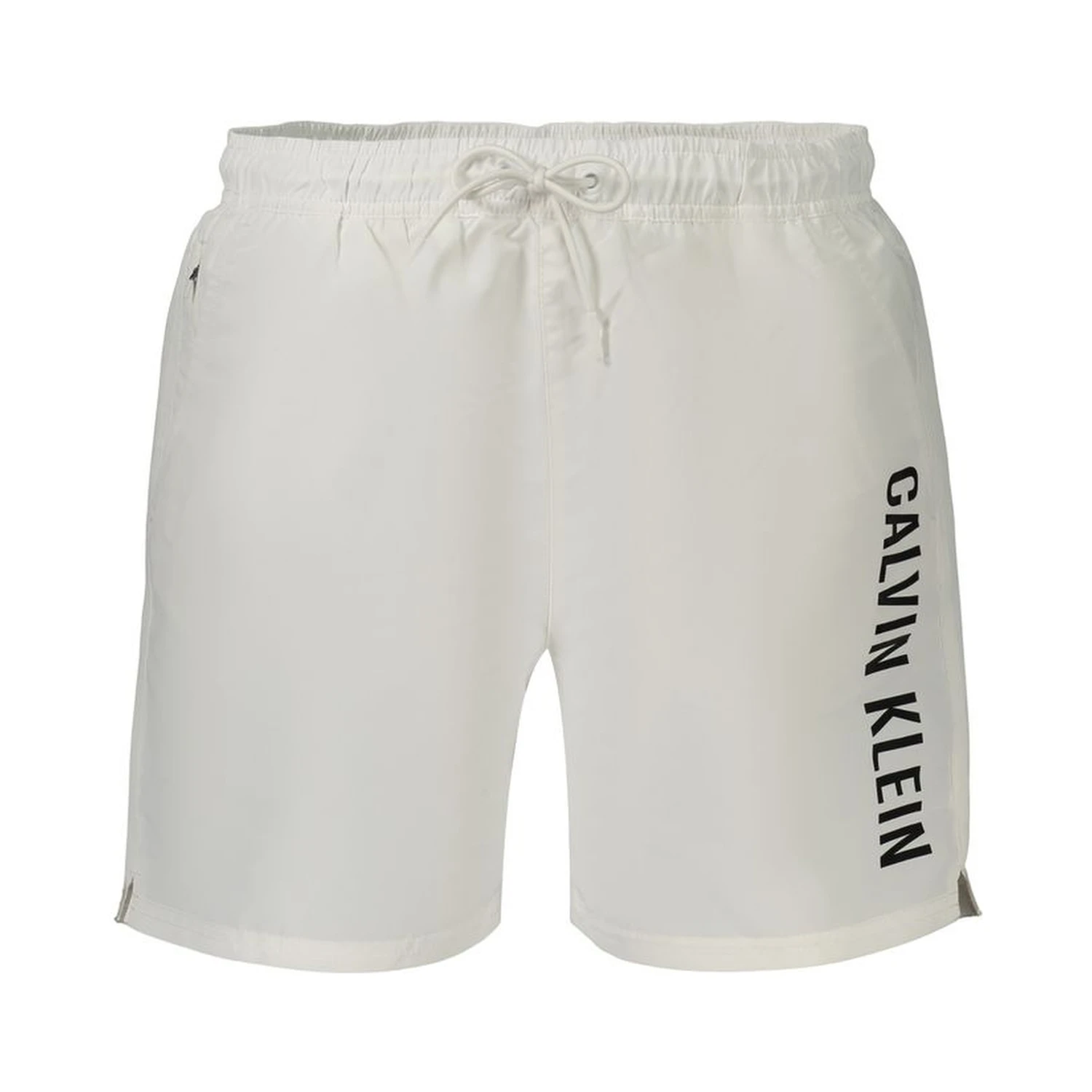Blue Polyester Shorts