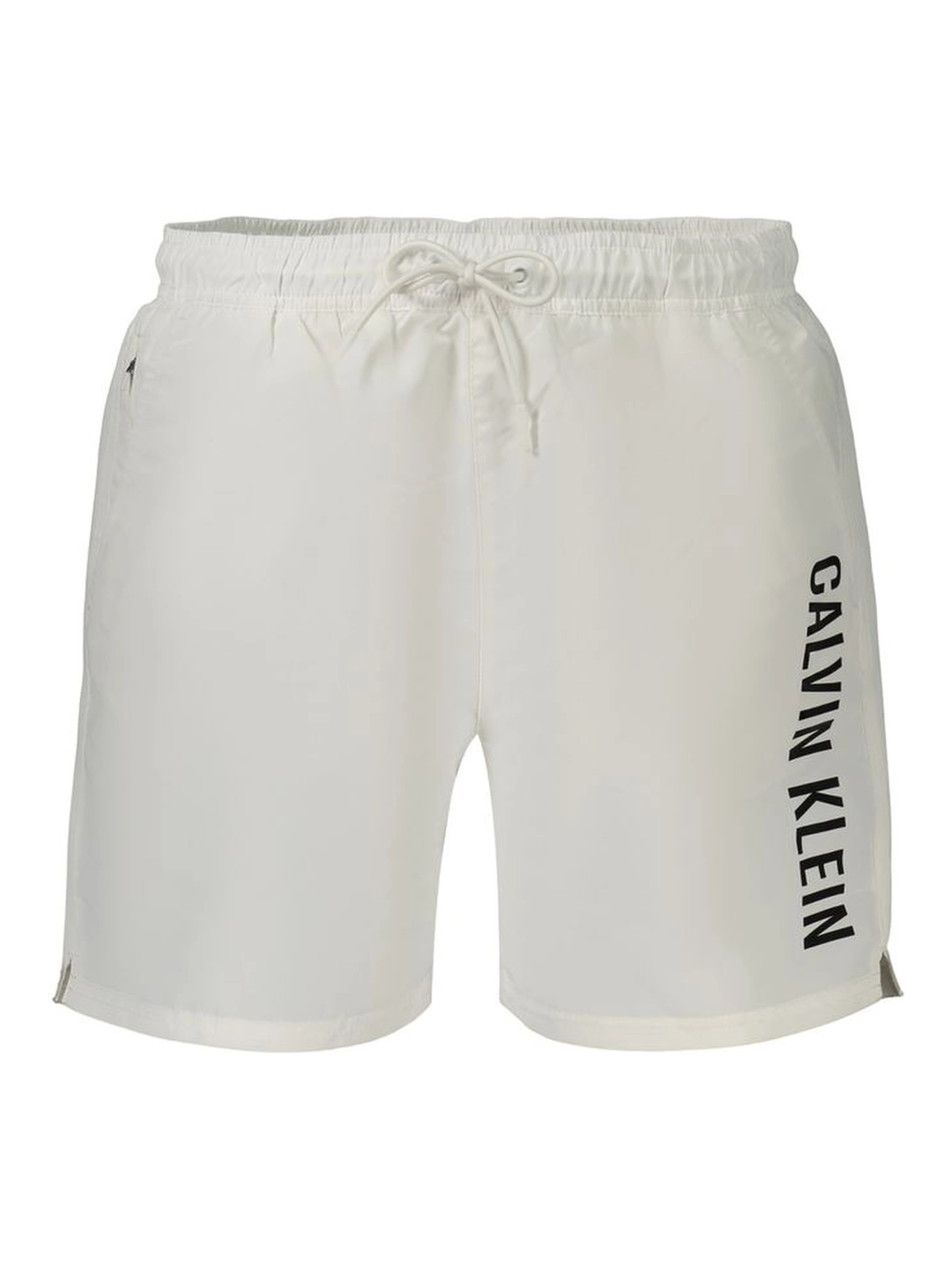 Blue Polyester Shorts