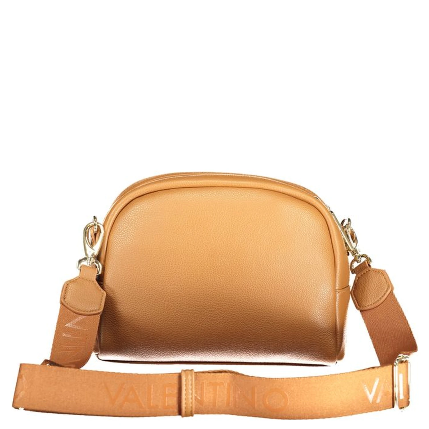 Brown Polyurethane Women's Bag