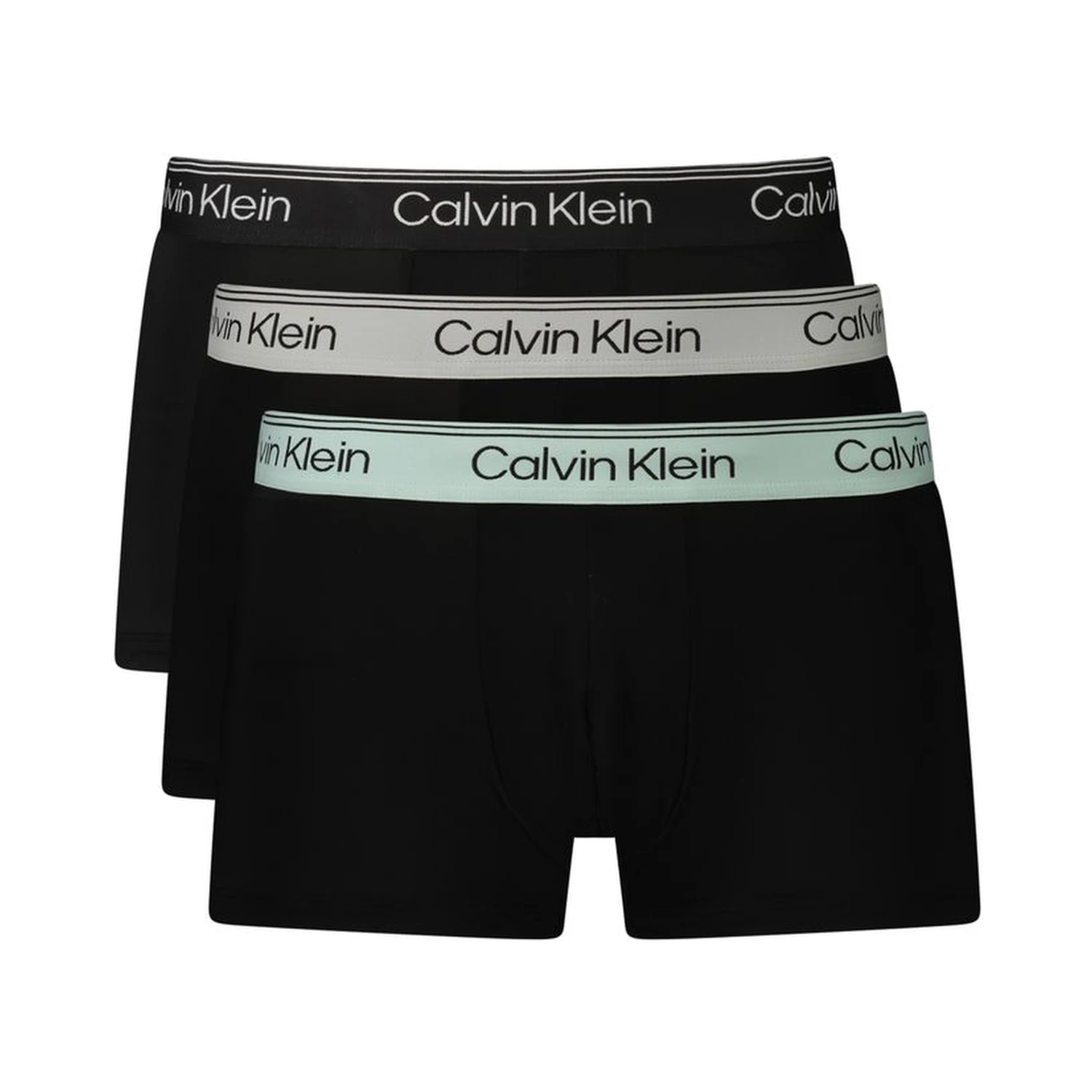 Black Polyester Men's Boxer