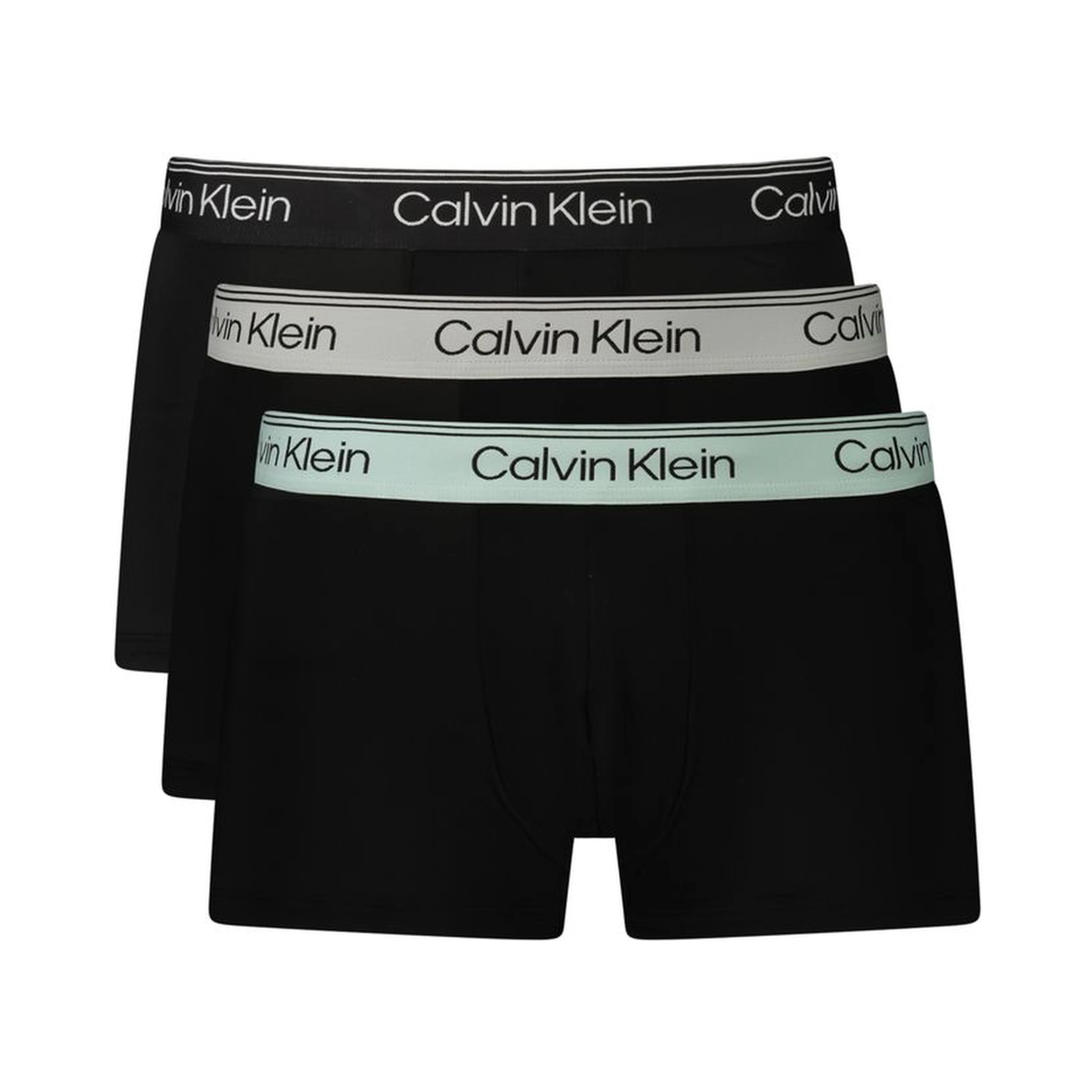 Black Polyester Men's Boxer