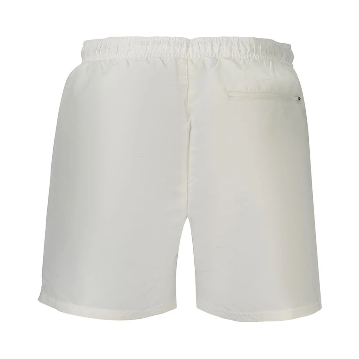 Blue Polyester Shorts