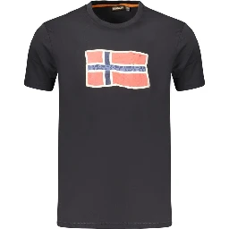 Black Cotton Men's Shirt
