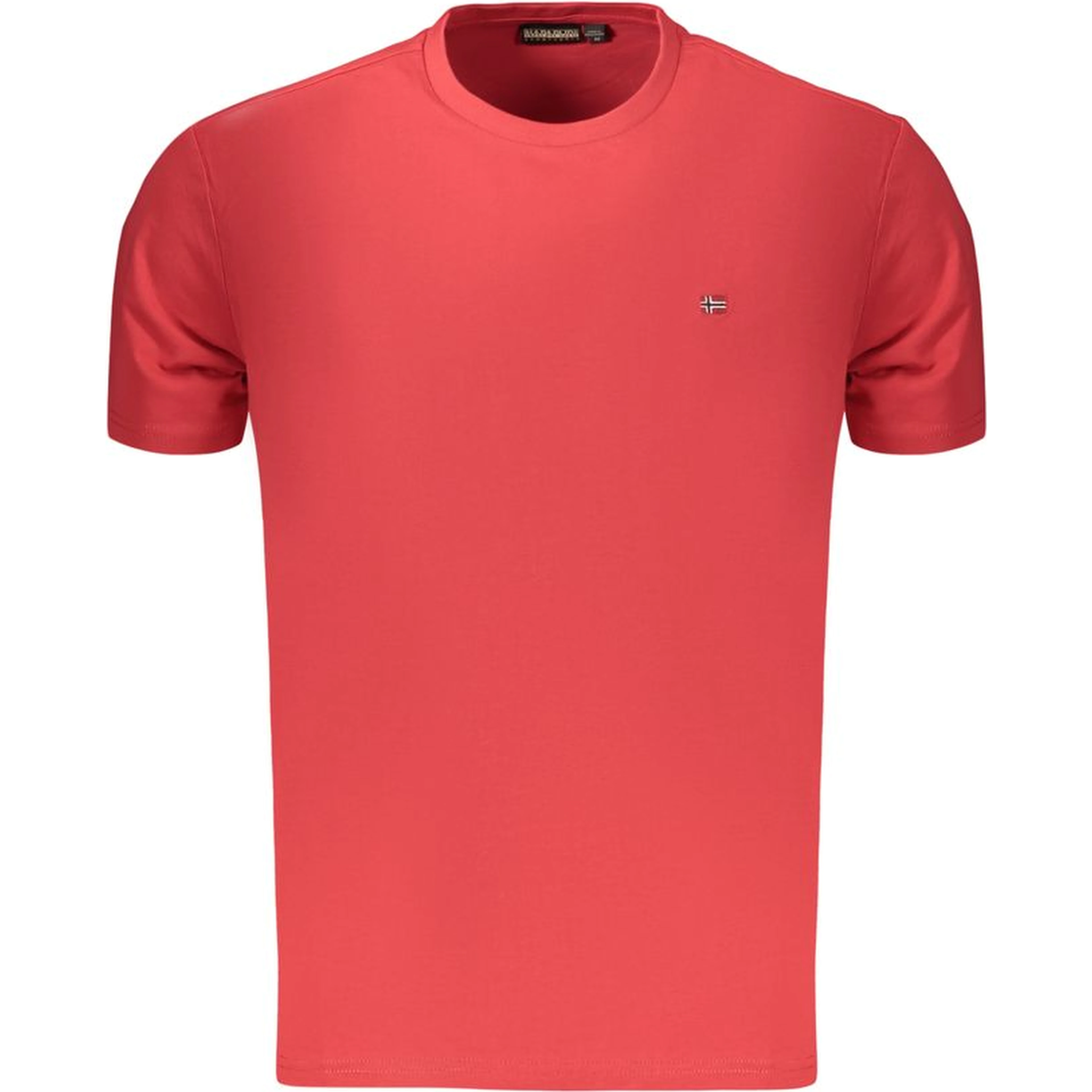 Red Cotton Men's T-Shirt