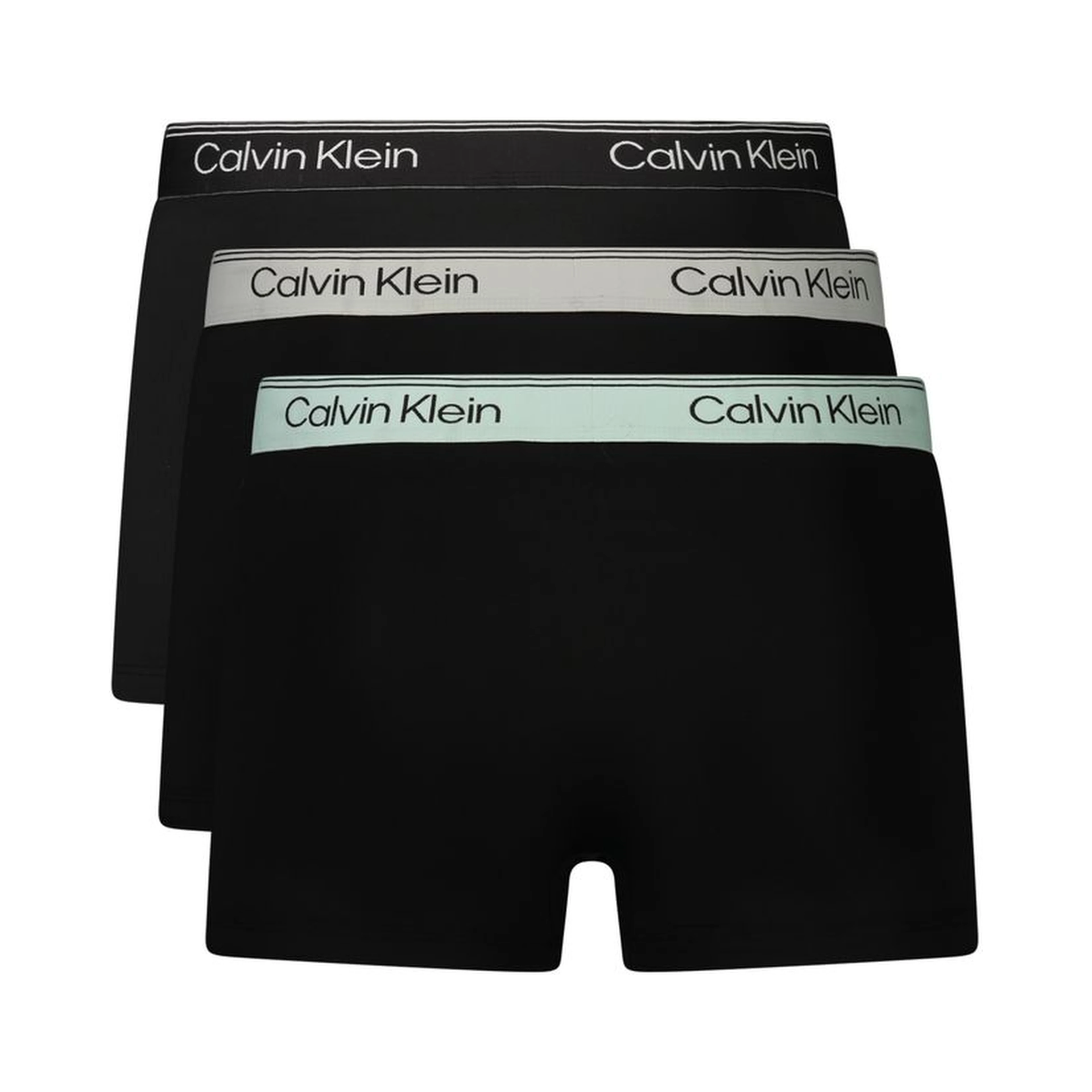Black Polyester Men's Boxer