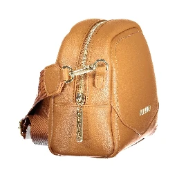 Brown Polyurethane Women's Bag