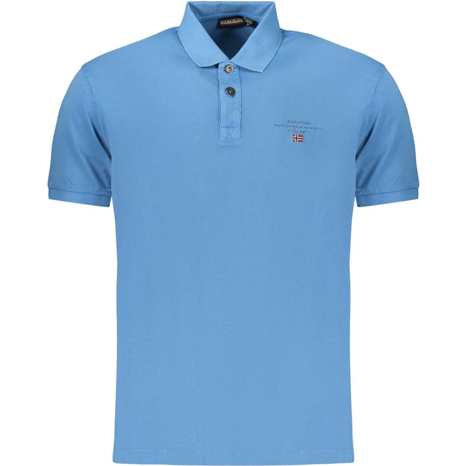 Azzurro Cotton Men Polo