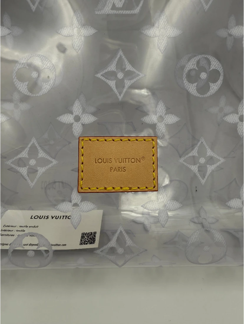 LOUIS VUITTON Monogram Transparent Pochette